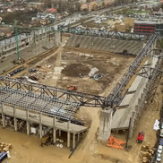 Stadionul „Eroii Timișoarei”, ianuarie 2026 // foto: capturi Facebook Alfred Simonis