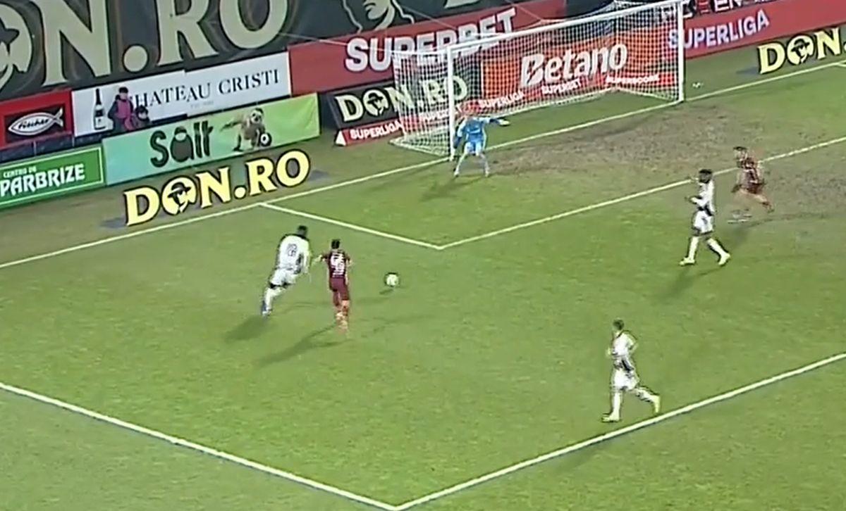 Golul marcat de Camora în CFR Cluj - U Cluj