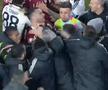 Cristiano Bergodi a făcut scandal la finalul meciului dintre CFR Cluj și U Cluj