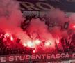 Torțe la CFR - U Cluj