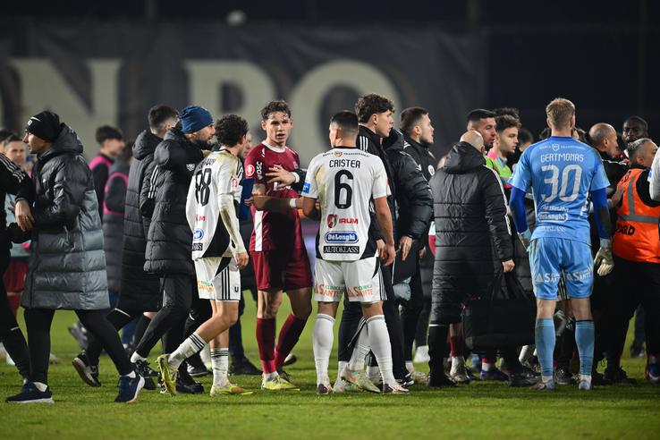 Cristiano Bergodi a sărit la bătaie după CFR Cluj - U Cluj / FOTO: Imago