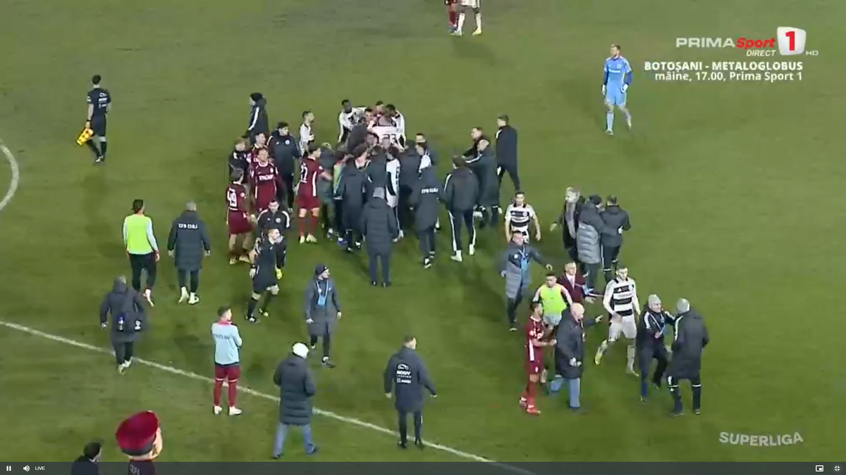 CFR Cluj, victorie uriașă cu U Cluj! Daniel Pancu a readus echipa la viață, Bergodi a avut o ieșire animalică la final