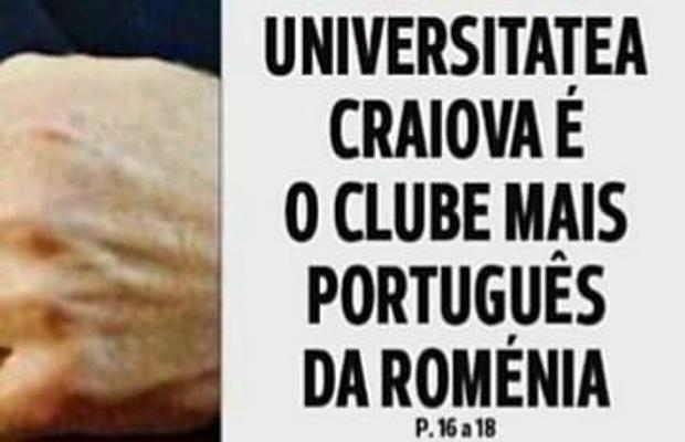 Universitatea Craiova, material dedicat pe trei pagini în A Bola: „Cel mai portughez club din România”