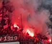 Torțe la CFR - U Cluj