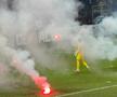 Torțe la CFR - U Cluj