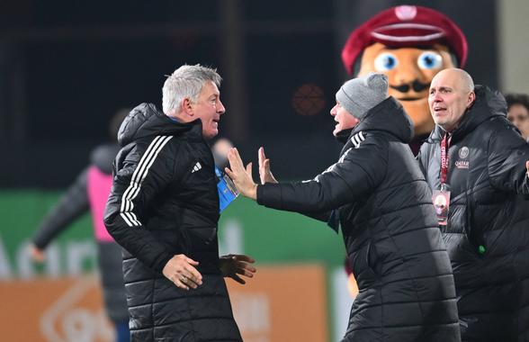 Ce speră președintele lui U Cluj în cazul lui Cristiano Bergodi