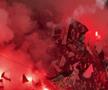 Torțe la CFR - U Cluj