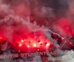 Torțe la CFR - U Cluj