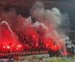Torțe la CFR - U Cluj