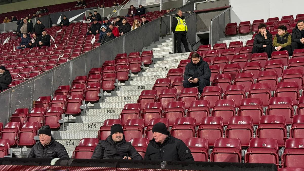 Imagini înainte de CFR Cluj - U Cluj