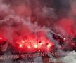 Torțe la CFR - U Cluj