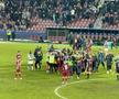 Cristiano Bergodi a făcut scandal la finalul meciului dintre CFR Cluj și U Cluj