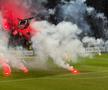 Torțe la CFR - U Cluj
