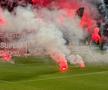 Torțe la CFR - U Cluj