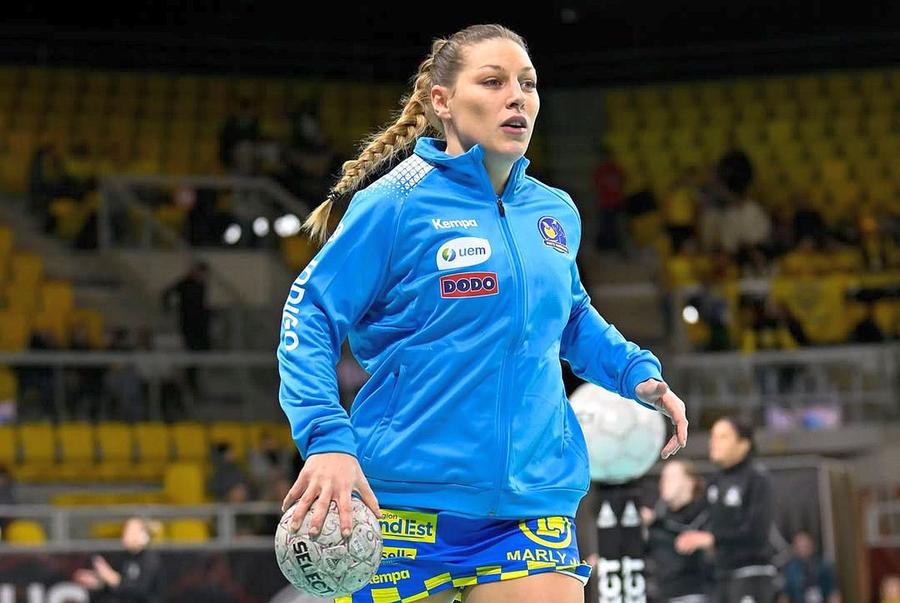 Chloe Valentini a revenit la Metz. Foto: Instagram Gloria Bistrița, înfrângere la limită cu Metz în Liga Campionilor