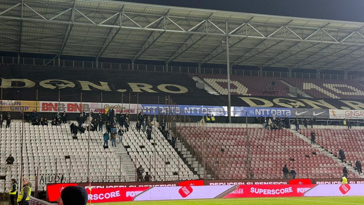 Imagini înainte de CFR Cluj - U Cluj