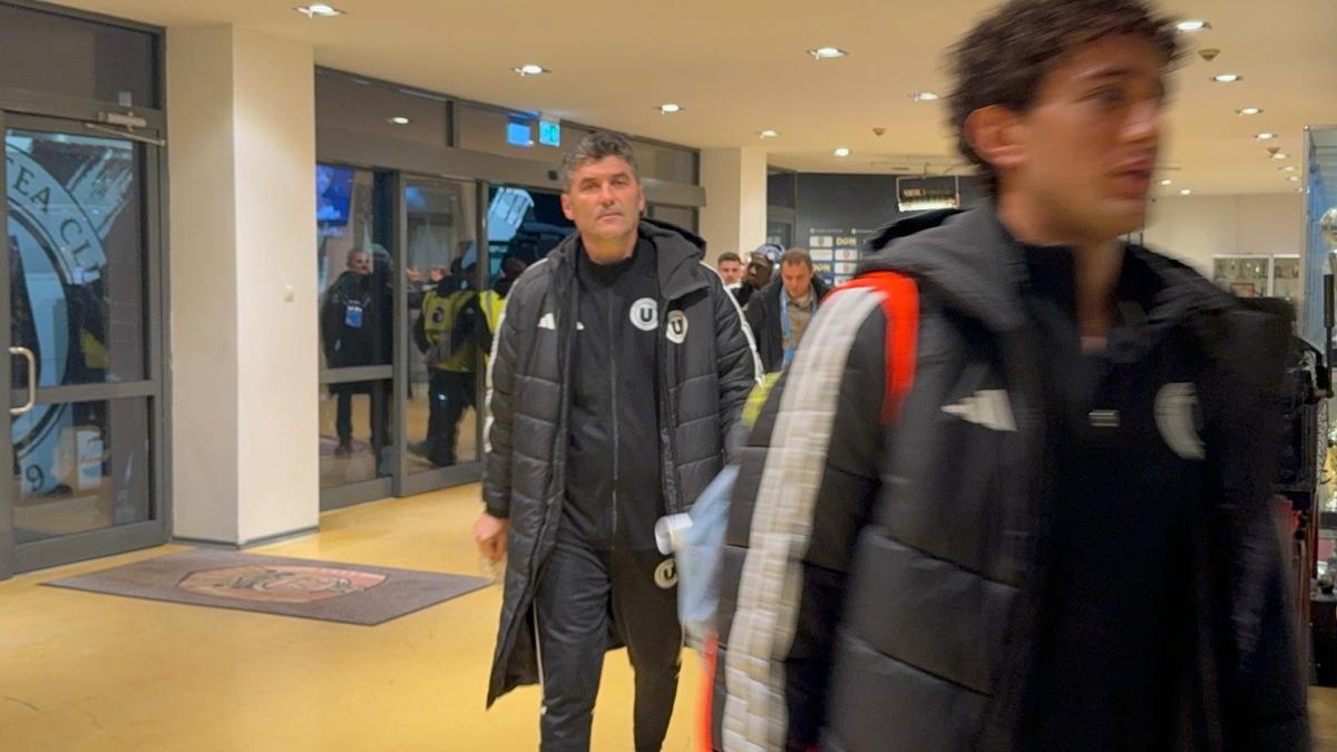 Imagini înainte de CFR Cluj - U Cluj
