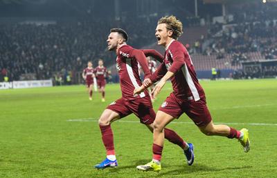 CFR Cluj, victorie uriașă cu U Cluj! Daniel Pancu a readus echipa la viață, Bergodi a avut o ieșire animalică la final