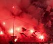Torțe la CFR - U Cluj