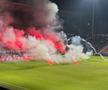 Torțe la CFR - U Cluj