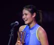 Emma Răducanu, la ceremonia de premiere de la Transylvania Open 2026/Foto: Imago Images