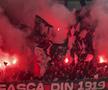 Torțe la CFR - U Cluj