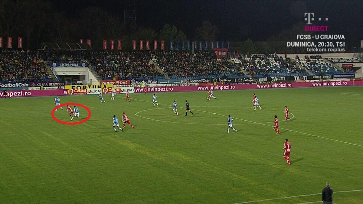 POLI IAȘI - DINAMO // FOTO Eroare mare de arbitraj în minutul 29! „Câinii” au fost dezavantajați
