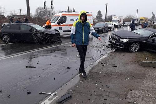 Cinci fotbaliști ai echipei FC Pucioasa au fost implicați într-un grav accident auto / Sursă foto: dbonline.ro