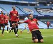 FOTO. Manchester e roșu » United întrerupe seria incredibilă de victorii a rivalei și urcă pe doi în Premier League! City, de nerecunoscut