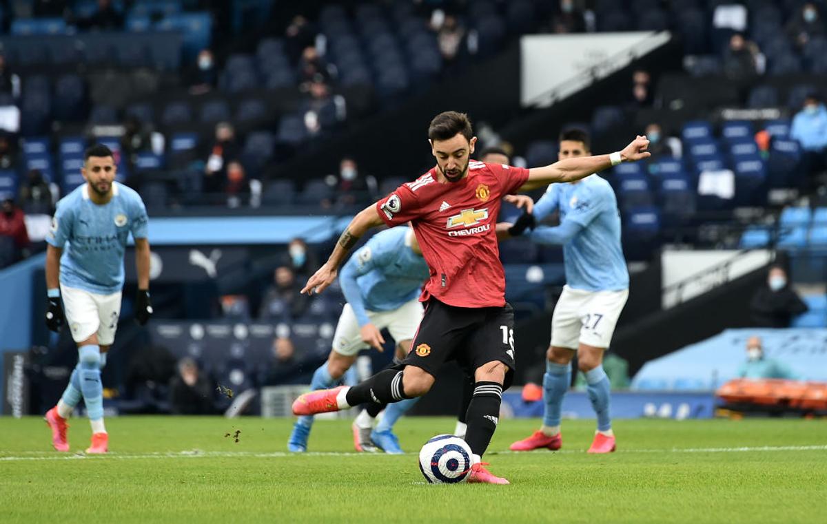 FOTO. Manchester e roșu » United întrerupe seria incredibilă de victorii a rivalei și urcă pe doi în Premier League! City, de nerecunoscut