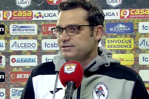 Mihai Teja (42 de ani), antrenorul lui Gaz Metan, a tras concluziile la finalul înfrângerii cu FCSB, 0-1.