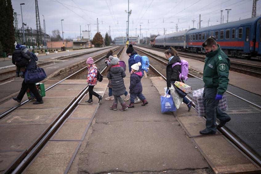 Drama familiilor ucrainene într-o singură ipostază // FOTO GettyImages