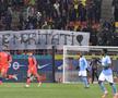 Ultrașii roș-albaștrilor au protestat la meciul cu Voluntari / FOTO: GSP