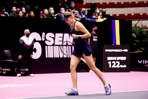 Dayana Yastremska / Sursă foto: Twitter@Open6emeSensML