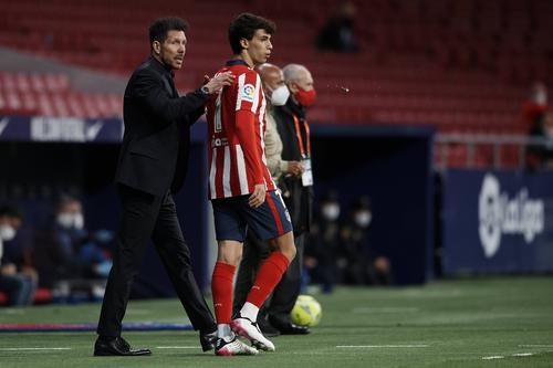 Diego Simeone are o relație complicată cu Joao Felix// Foto: IMAGO / NurPhoto
