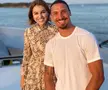 Romina Gingașu, soția lui Piero Ferrari, alături de Zlatan Ibrahimovic.