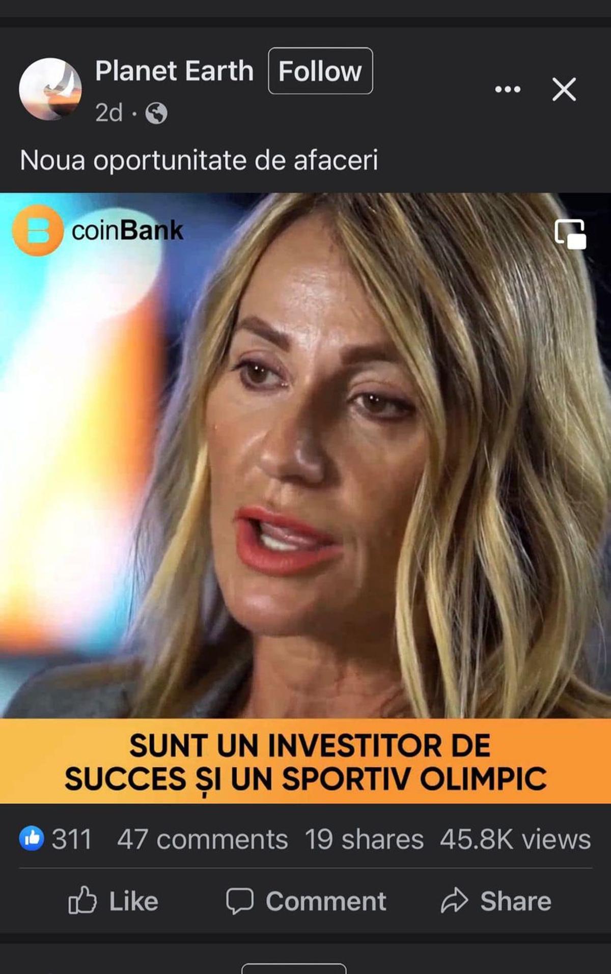 Nadia Comăneci a fost victima unei înșelătorii