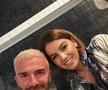 Romina Gingașu și David Beckham, foto: Flickr
