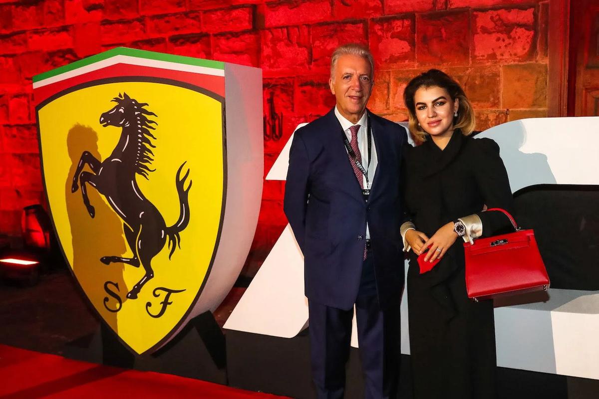 Romina Gingașu, soția lui Piero Ferrari. Foto: Instagram