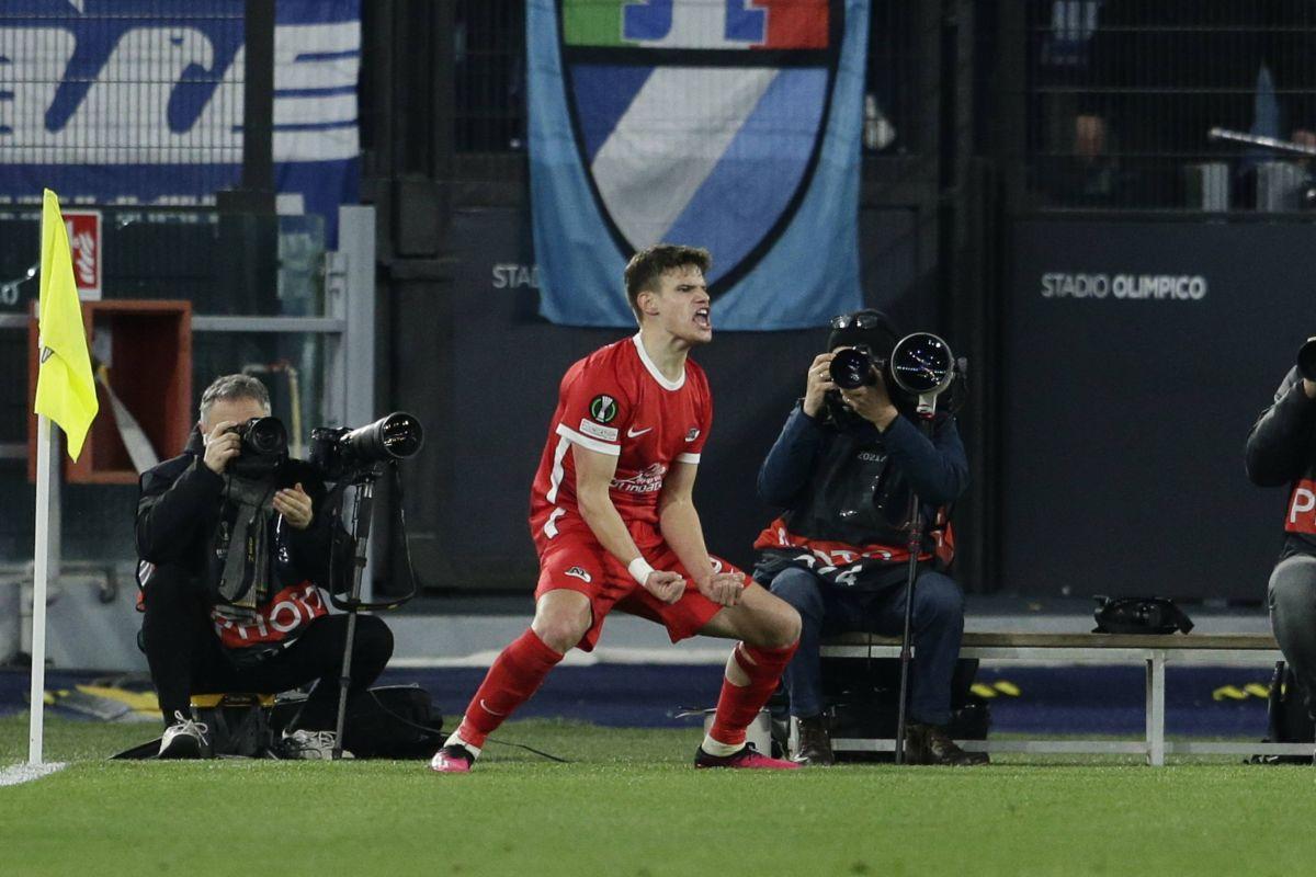 Lazio - AZ Alkmaar, în Conference League / Foto: Imago