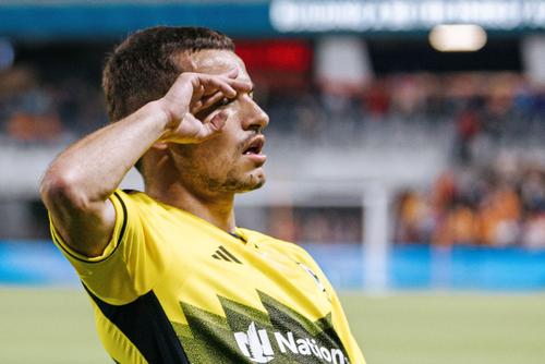 Alexandru Mățan a înscris golul victoriei lui Columbus Crew în optimile Ligii Campionilor CONCAF, foto: Twitter