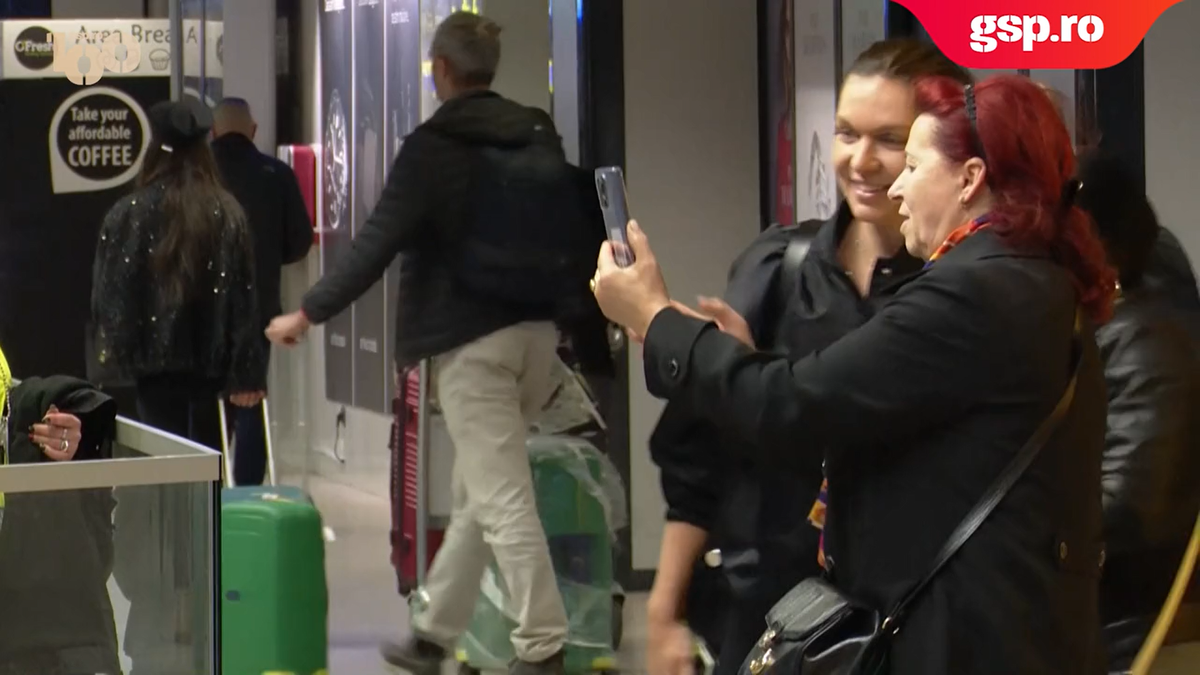 Simona Halep a revenit în România, după verdictul TAS