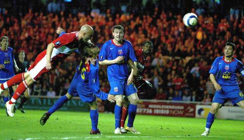 Sorin Paraschiv, 42 de ani, a rememorat în studioul Gazetei Sporturilor eliminarea suferită de FCSB în 2006 - pe-atunci echipa se numea Steaua - în semifinalele Cupei UEFA cu Middlesbrough