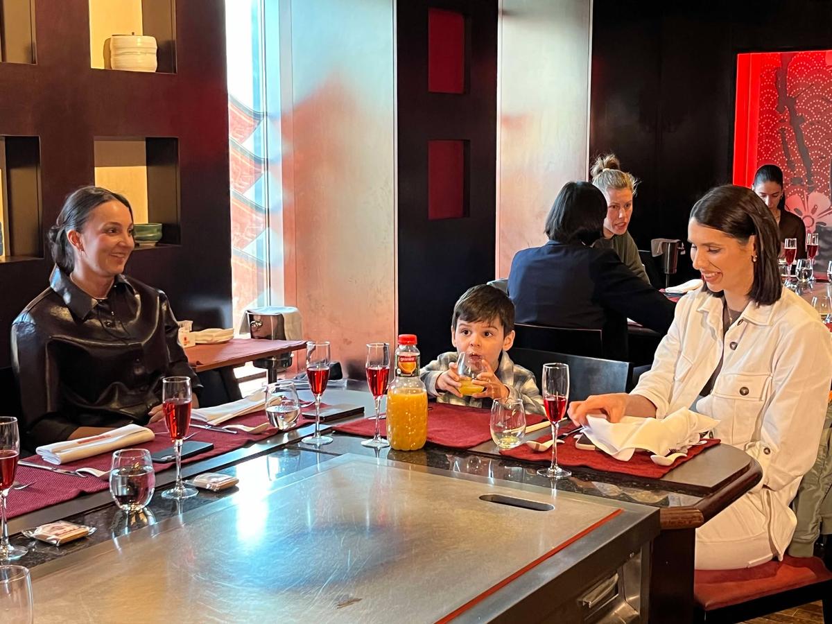 Spectacol inedit de live cooking pentru sportivele clubului Rapid