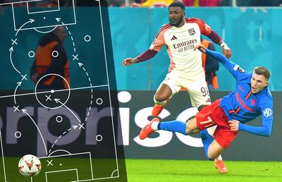 Schimbarea care a ruinat o calificare » Unde s-a frânt FCSB în meciul cu Lyon