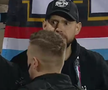 Suporterii s-au revoltat la finalul partidei / Captură: DigiSport