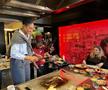 Spectacol de live cooking pentru sportivele clubului Rapid