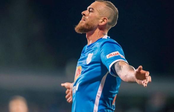 Denis Alibec, cu gândul la națională după egalul cu Universitatea Cluj: „Mă voi gândi până mă voi lăsa de fotbal”