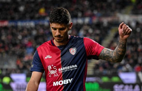Se umple infirmeria! Noi probleme pentru Mircea Lucescu: Florinel Coman s-a accidentat în Cagliari - Genoa