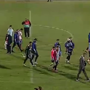 Suporterii s-au revoltat la finalul partidei / Captură: DigiSport